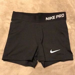 Women’s Medium Nike Pro Dri-Fit Spandex Shorts